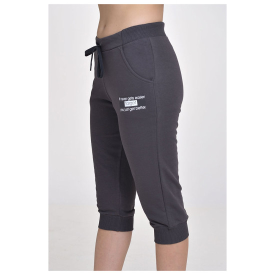 Target Γυναικείο παντελόνι φόρμας Capri Cuffed Pants French Terry "Better" Target Γυναικείο παντελόνι φόρμας Capri Cuffed Pants French Terry "Better"